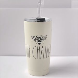 *RARE* 2020 Rae Dunn “BEE The Change” 17oz Tumbler